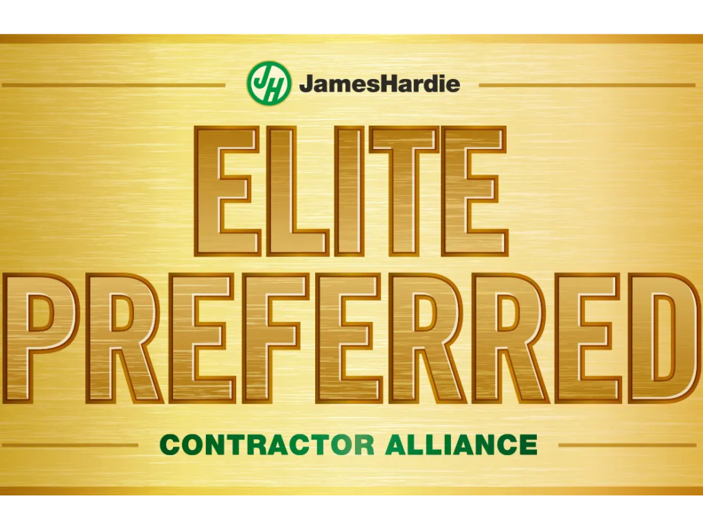 James Hardie Elite Preferred Contactor