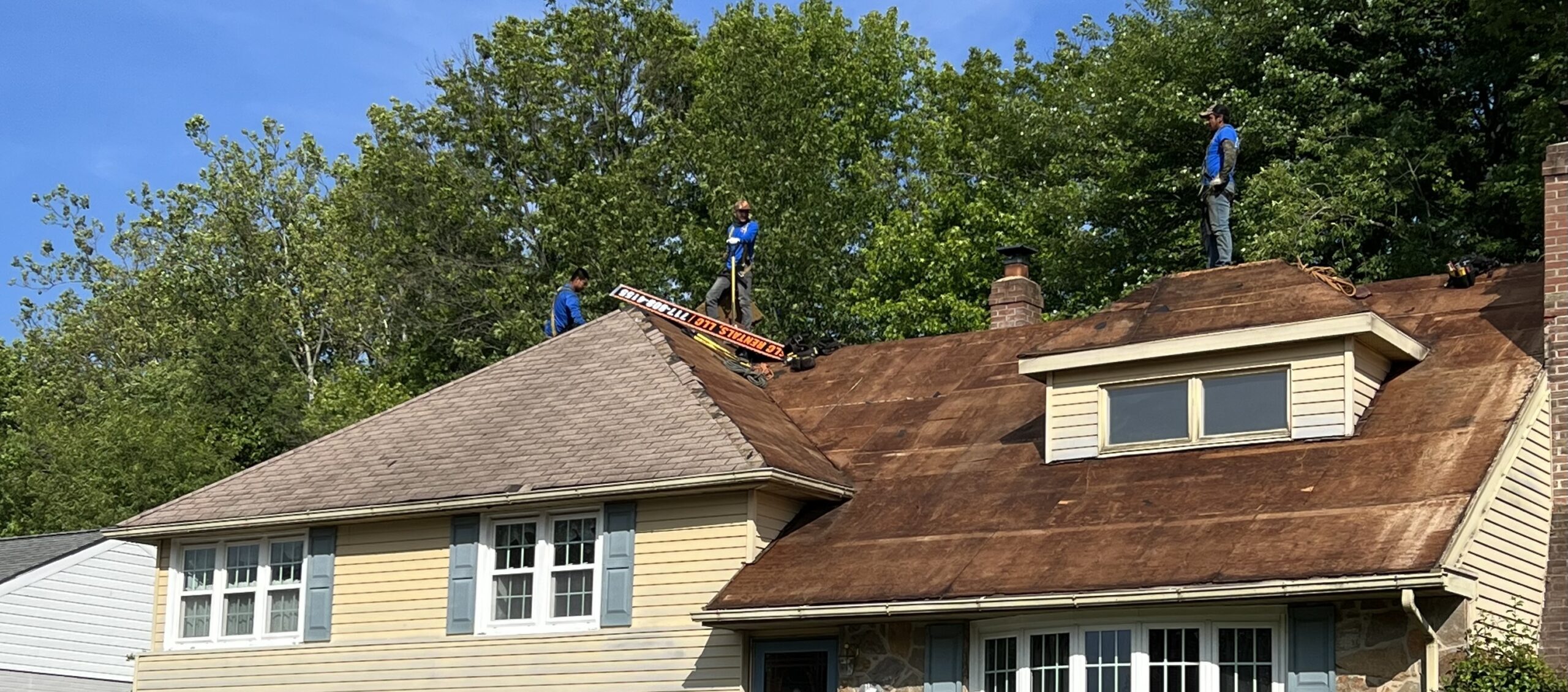 G. Fedale Roofing and Siding Installing A New Roof for Roofs from the Heart in Wilmington, Delaware