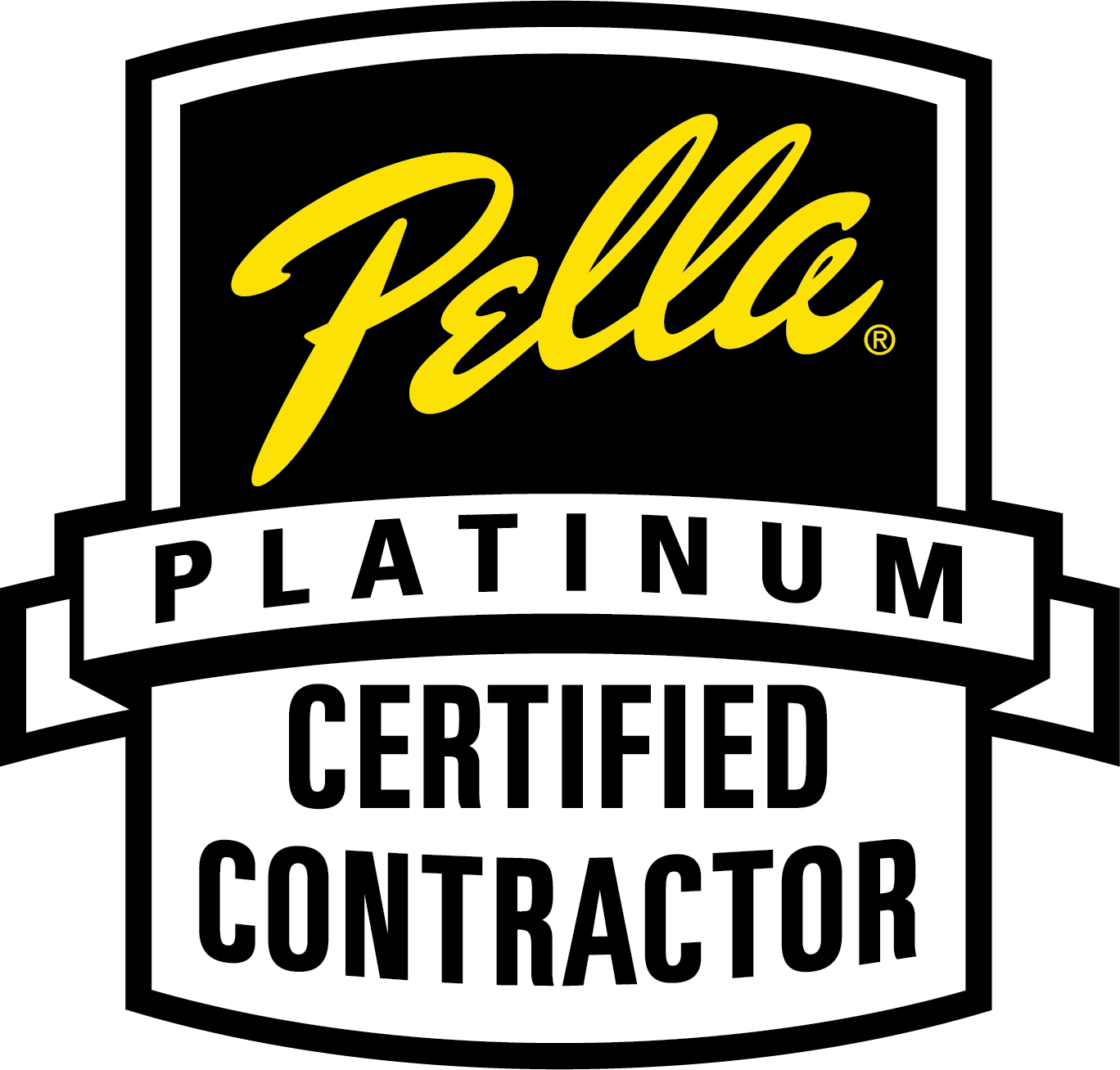 Pella Platinum Certified Contractor Logo